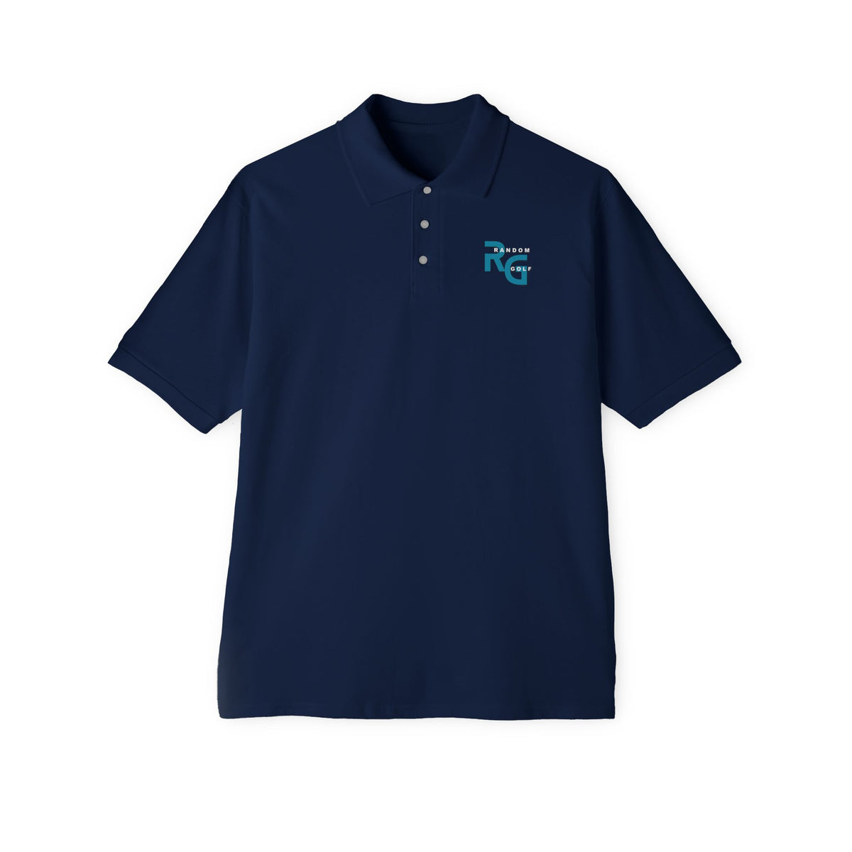 Limited Edition "Random Golf" - Premuim Men's Piqué Polo