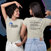 "Are you a Robot?" (Non-Judgemental version) T-Shirt (DT)(Print both sides)