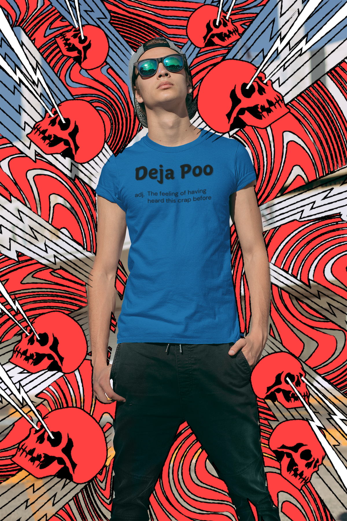 "Deja Poo - the feeling of having heard this crap before" - T-Shirt (DT)