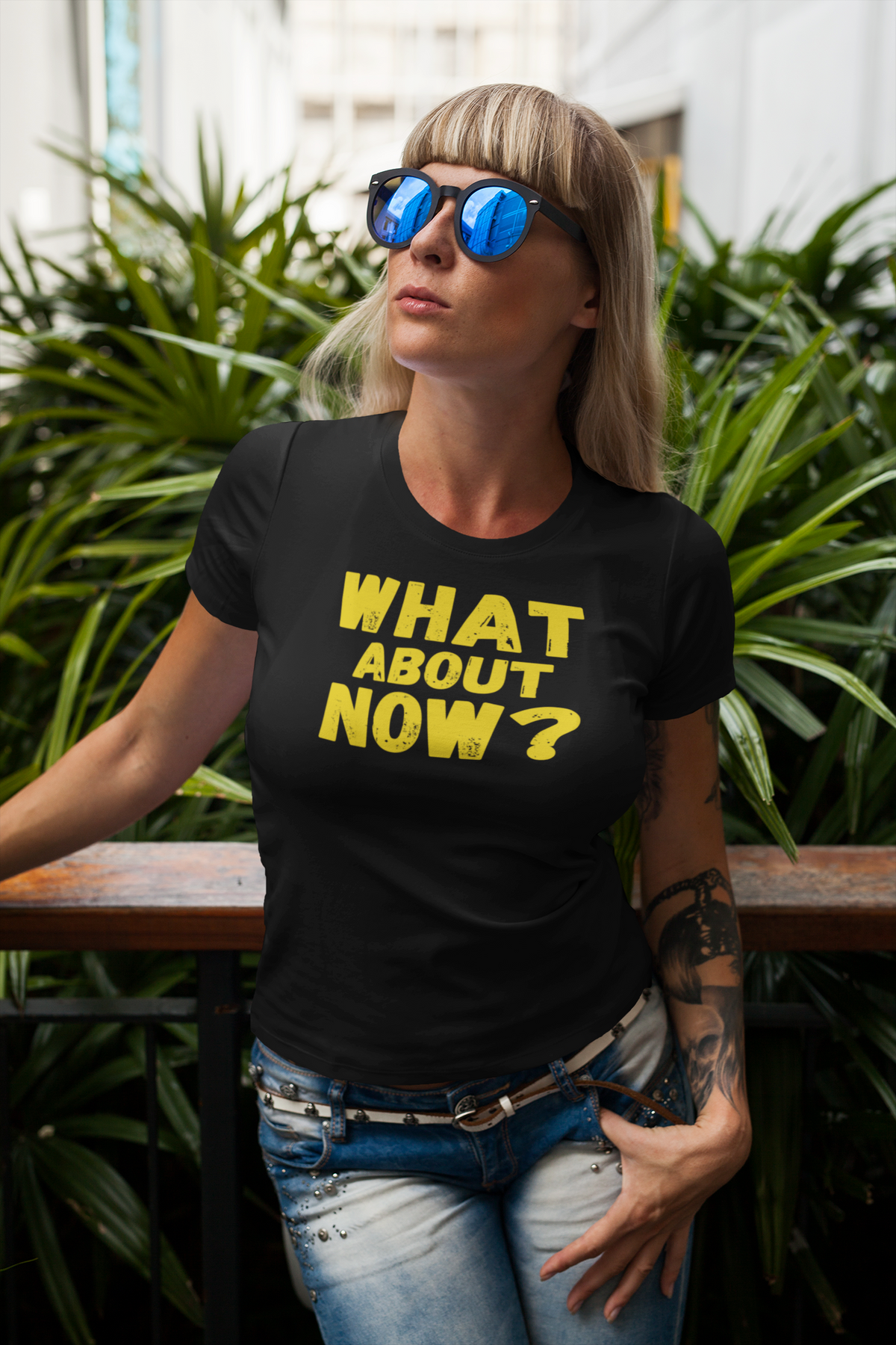"What About Now?" - T-Shirt (GT)