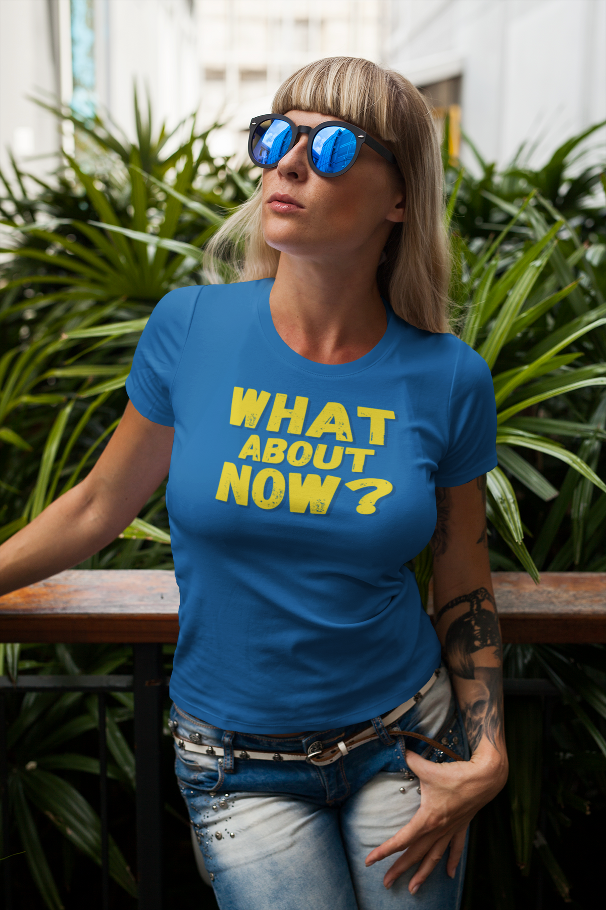 "What About Now?" - T-Shirt (GT)