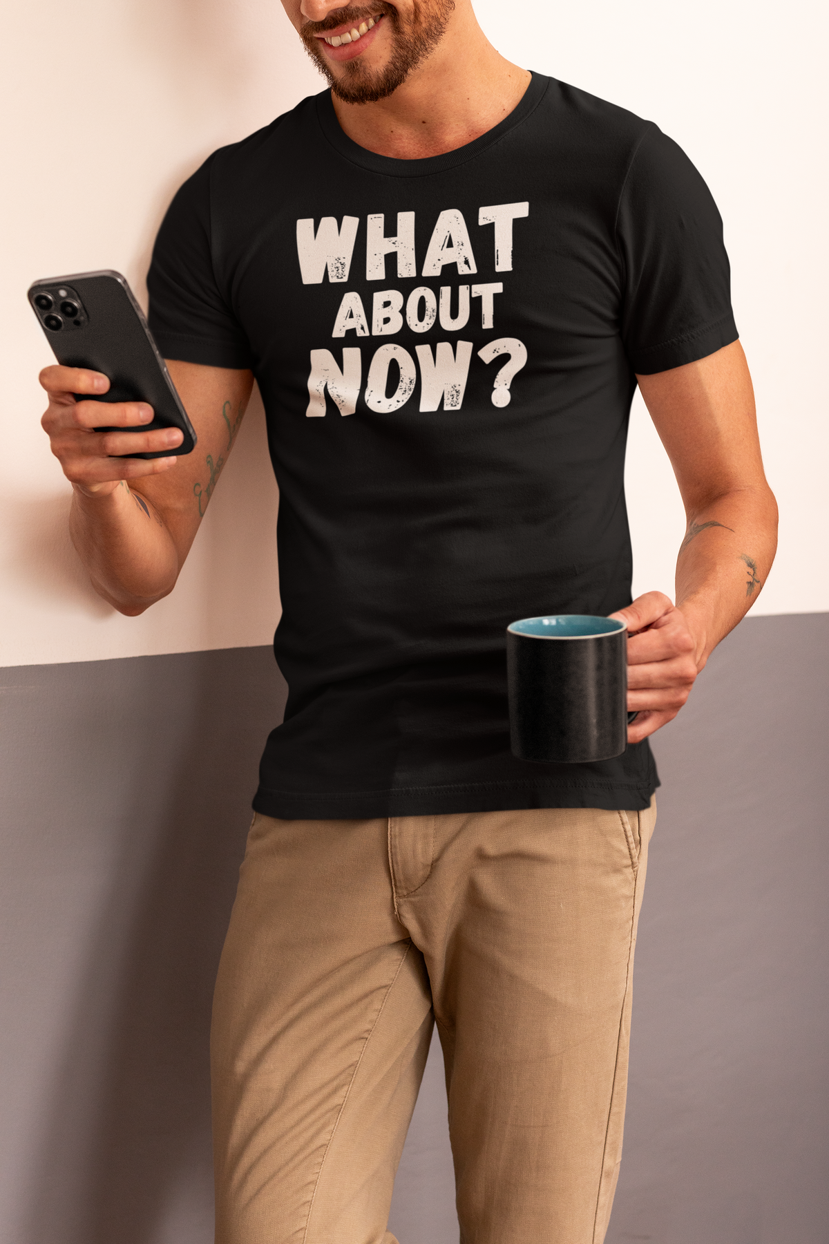 "What About Now?" - T-Shirt (LT)
