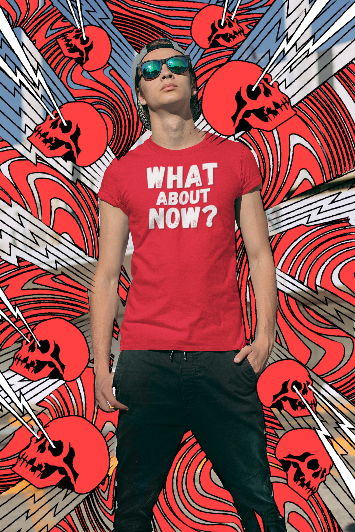 "What About Now?" - T-Shirt (LT)