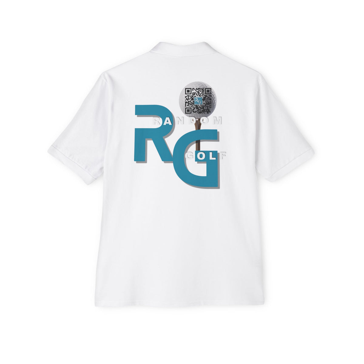 Limited Edition "Random Golf" - Premuim Men's Piqué Polo