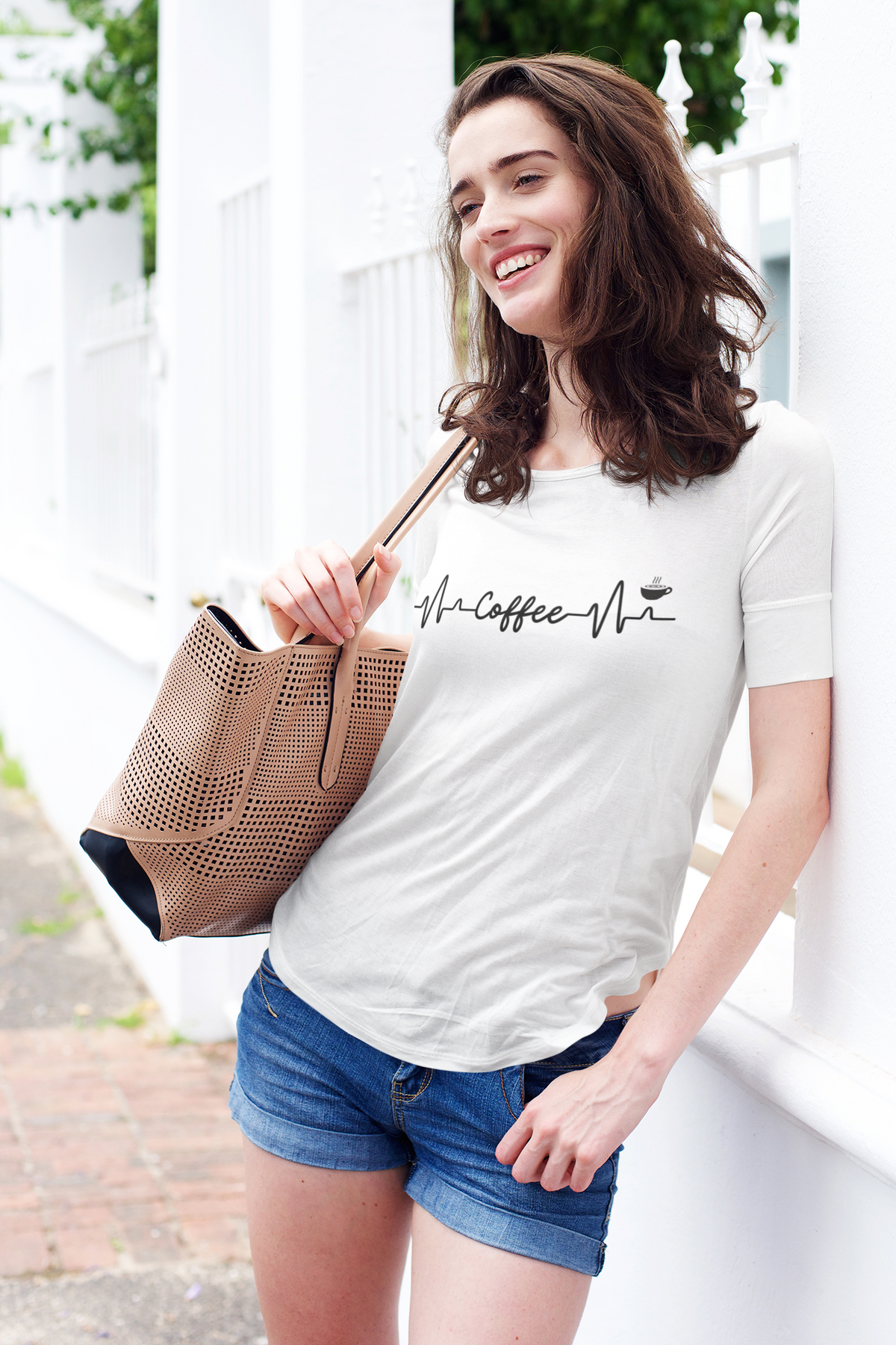 Coffee Heartbeat - T-Shirt (DT)