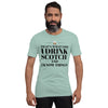 "That's What I Do. I Drink Scotch and I know Things." - T-shirt, unisex (DT)